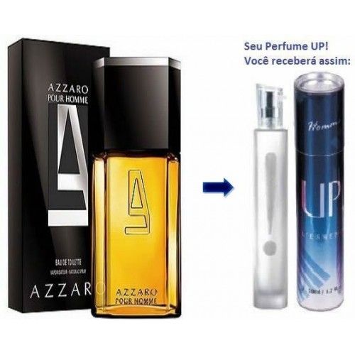 perfume masculino novo azzarro da up essencias 50ml