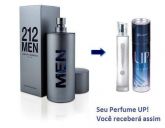 perfume masculino 212 men da up essencias 50ml