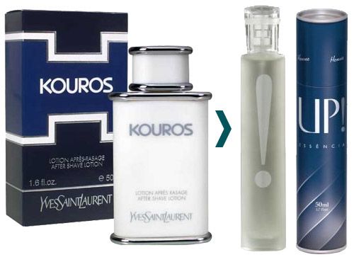 perfume masculino Kouros da up essencias 50ml